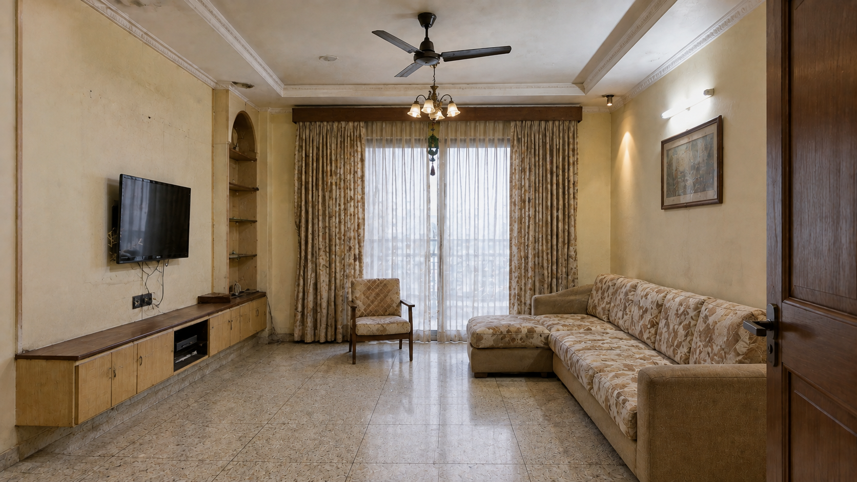 Concept Before Renovation — Raw Existing Shell